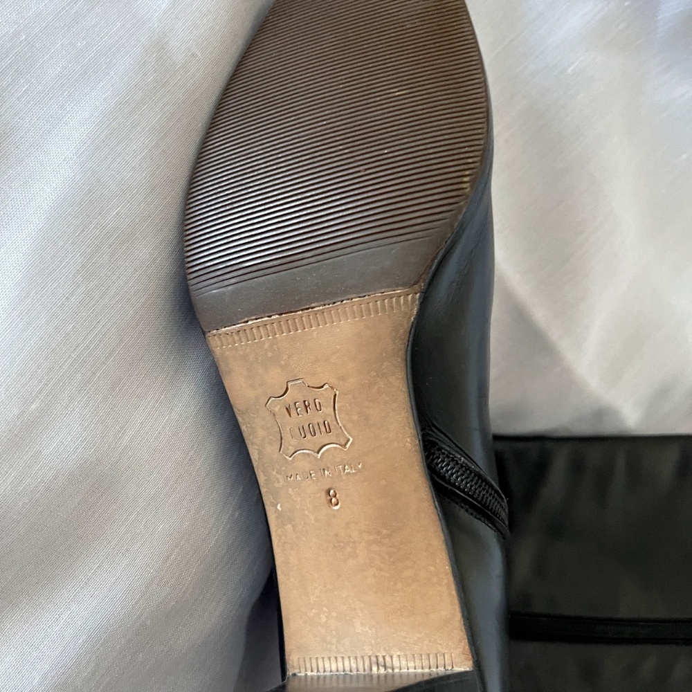 Black Ferragamo boot